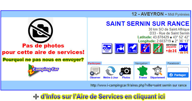 Aire de services